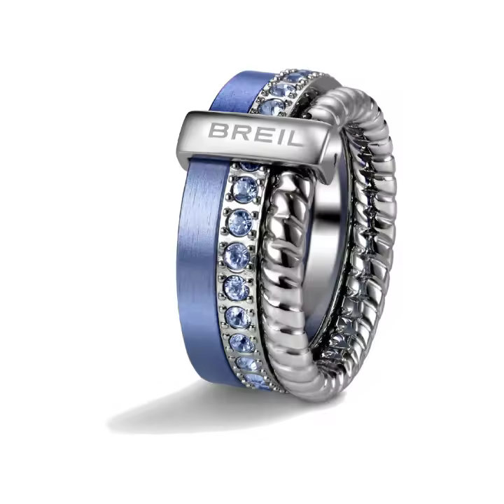 BREIL Colección BREILOGY, Anillo Mujer en Acero, Ideas de Regalos para Mujer - 1