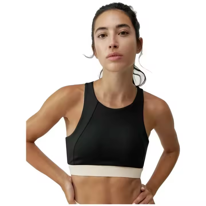 Top Born Living Yoga Fiorella Black/Tapioca Mujer - 1