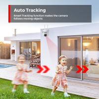 Cámara PTZ Mini 4MP 2K Con Zoom Digital 5X Visión Nocturna WiFi Protección De Seguridad Doméstica ICsee APP Montaje En Pared - details 7