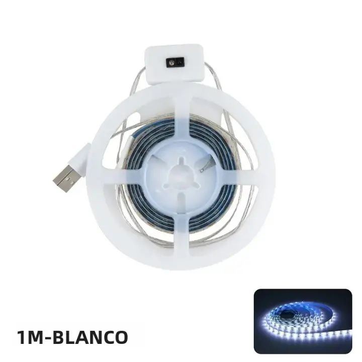 Lámpara LED De Retroiluminación Motion DC 5V Para USB Luz De Strip Sensor De Movimiento Para TV Y Cocina Luz LED SMD 60 LEDs/m 4W/m - 1