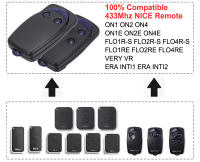 Gadoore FLO2R-S FL04R-S Control Remoto De Puerta De Garaje 433MHz Código De Encriptación Desplazable Compatible Con ON1 ON2 ON4 ON1E ON2E ON4E MUY VR ERA INTI1 ERA INTI2 - details 1