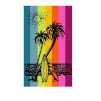 Toalla de playa toalla de piscina grande de 100% algodón diseño variado para hombre y mujer medias de 90 x 170 cm - details 2