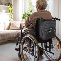 Bolsa De Transporte Grande Para Silla De Ruedas Accesorio Para Rollator Bolsa De Viaje Para Hombres Con Manillar Colgante Material Ecológico 420D Oxford + 210D Lining - details 6