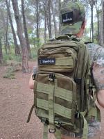 Mochila de Asalto Grande Militar XL 38 Litros HEAVY DUTY, Gran capacidad, Resist Impermeable, Resistente, Táctica Molle Escolar, Bolsa Bandolera para Hombre Mujer Caza Camping,  Verde Oliva, Airsoft , Crossfit, universidad, bolsillo anti robo Viaje Cabina - details 5