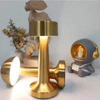 Lámpara De Mesa Vintage Con LED Táctil Ajustable En 3 Colores Para Restaurante Bar Café Decoración Premium De Habitación Material Metálico - details 10