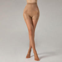 Pantimedias De Nylon 40D Para Mujer Translúcidas Con Cintura Elástica Resistente a Rupturas Medias Fuertes Y Duraderas - details 2