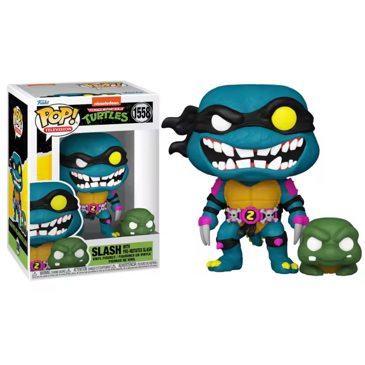 FUNKO POP! TORTUGAS NINJA - SLASH, 78048, Nº1558, TIENDA CON LICENCIA OFICIAL - 1