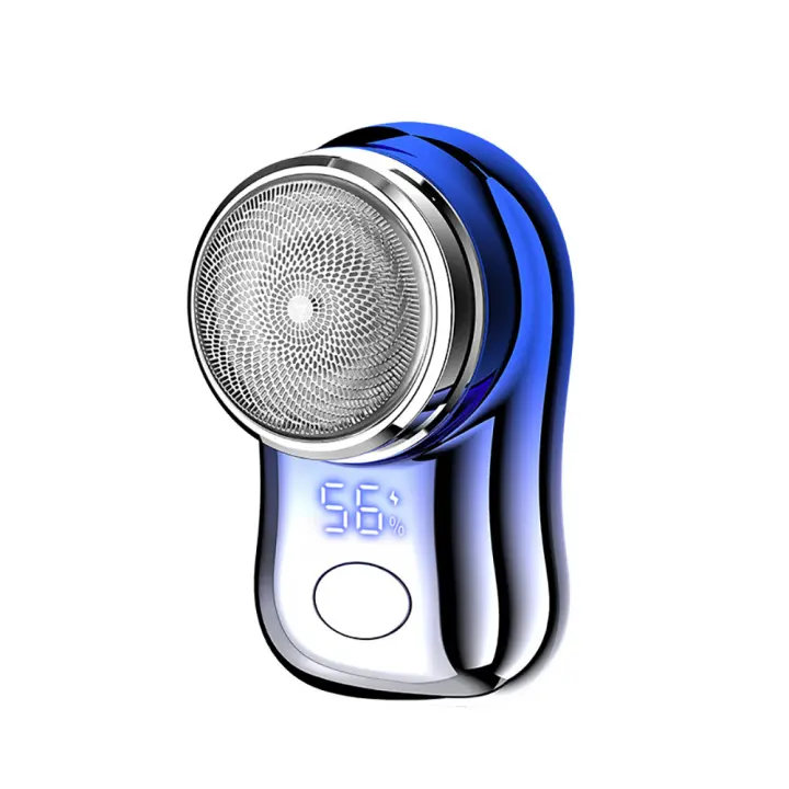 Máquina de Afeitar Eléctrica para Hombres, Máquina de Afeitar Eléctrica de Bolsillo Portátil, Pantalla LED Mini Práctica Eléctrica Recargable PARA EL Hogar Oficina Coche - 1