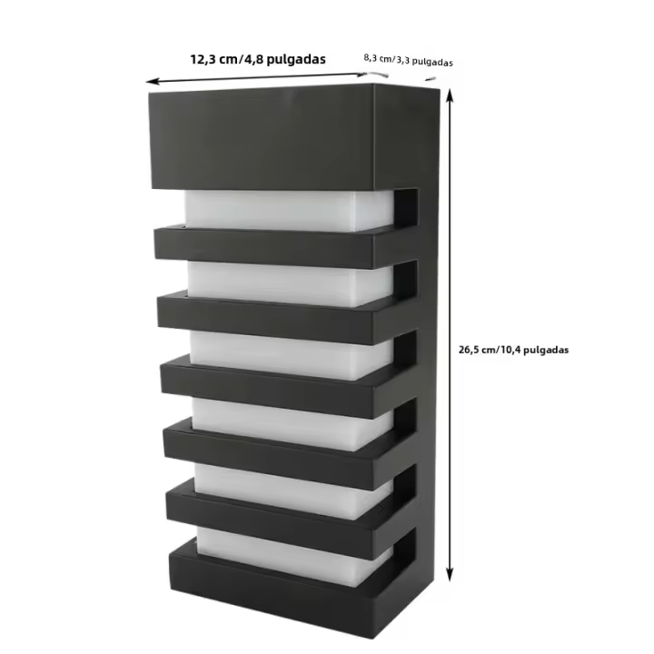Lámpara De Pared LED COB 15W Moderna Y Simple Impermeable Para Decoración De Café Porche Courtyard Jardín Corredor - 1