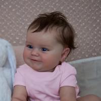 Muñeca Realista De 50cm 20 Pulgadas Bebé Reborn Con Cuerpo Completo De Silicona Suave Nueva Bebé Encantadora Juguete Para Vestir Cumpleaños Regalo Para Niñas - details 2