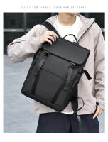 Mochila escolar, mochila, estudiante universitario que viaja a clase, bolso informal para computadora de gran capacidad, mochila moderna de 15,6 pulgadas - details 1