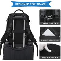 Mochara de viaje de gran capacidad with Para Zapatos compartimentor, mochila Ligera Dacron with Puerto de Carga, viaje de moda - details 3