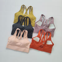 Sujetador Deportivo Para Mujer Con Alta Intensidad Anti-Sudor Y Secado Rápido Correas Ajustables Para Fitness Y Bodybuilding Anti-Salpicaduras Y Ajuste Elegante - details 17