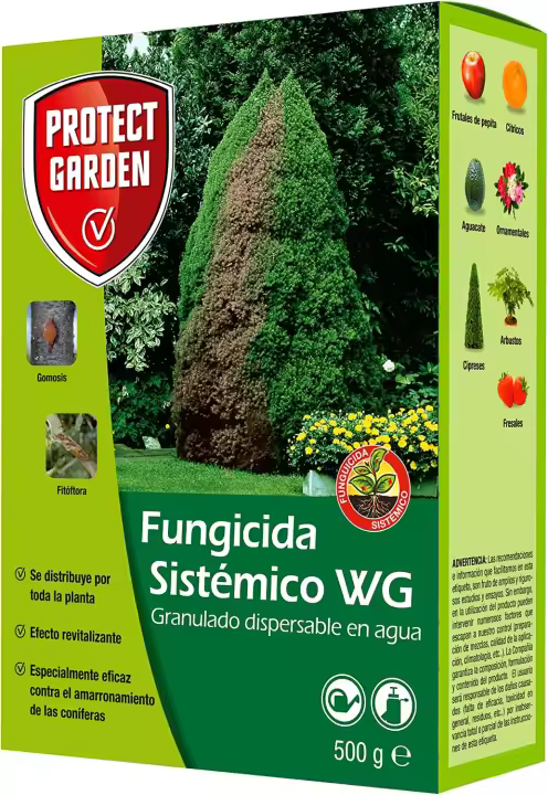 Fungicida sistémico Aliette WG, ideal para césped, coníferas y cítricos en formato de 45gr o de 500gr - Protect Garden - 1