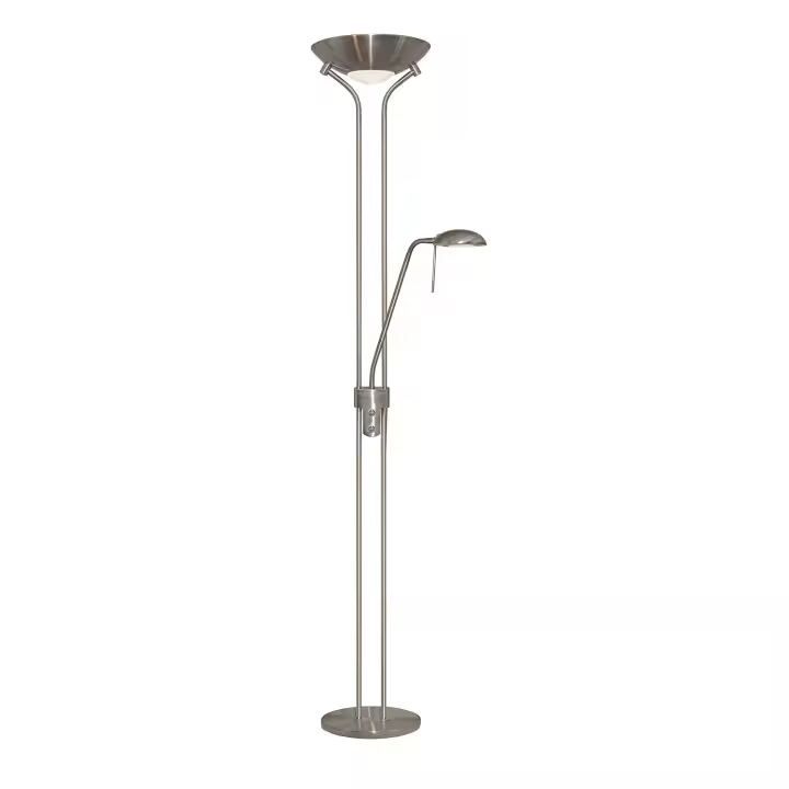 Madre Niño Contemporáneo Siembra Plata Acero Transparente Vidrio 1 Luz R7S - 1