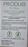 Produo Flora – Probiótico Intestinal, Doble Recubrimiento Protector, Ayuda a la Regeneración de la Flora Intestinal, 30 Comprimidos Masticables - details 2