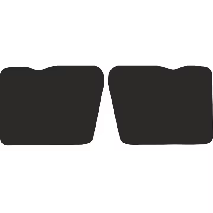 Alfombrillas traseras para Renault 19 cabrio, hatchback, sedan, chamade 1988-1996 - 1
