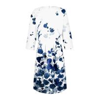 Vestido Para Mujer Traf 2024 De Manga 3/4 Casual Y Elegante Con Bolsillo Y Cierre Trasero Vestido Femenino De Organza Mid-calf Para Todas Las Temporadas - details 16