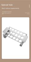 Herramienta De Barbacoa 430 Acero Inoxidable No Adhiere Al Exterior Para Asador Grill Con 18 Agujeros Eco-amigable - details 4