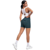 SSITO Pantalones cortos de Yoga para Mujer, Mallas de Gimnasio with Bolso fruncido en el asiento, medias rezadoras de beltera High, Pantones cortos SexIs with fruncido en el asiento para Cycling - details 24