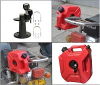 Cerradura De Tanque De Aceite De 3L 4L 5L Con Llave Soporte De Tanque De Combustible Para Motocicleta Material Plástico Engarzado - details 2