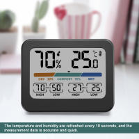 Medidor De Temperatura Y Humedad Multifuncional Para El Hogar Con Pantalla Color Digital Standby Medidor De Clima Y Higrómetro - details 9