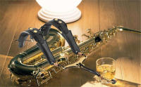 Correa De Bajo Para Saxofón Miwayer De Cuero Ajustable Accesorios Musicales Correa De Hombro Para Instrumentos Musicales - details 0