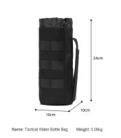 Bolsa Multifuncional Para Botella De Agua Táctica Con Sujeción Por Cordón Para Camping Y Senderismo Tamaño Pequeño/Large Material TPU - details 9