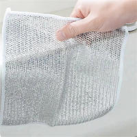 Esponja De Limpieza Para Cocina Con Red De Acero Y Algodón Eliminador De Manchas Y Rusticidad Cepillo De Limpieza Doméstico - details 5