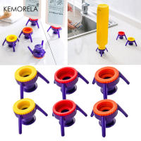 Kit De 6 Piezas De Soporte Para Botellas Invertidas Y Taponables Ecológico Y Antievasión Para Ducha Y Cocina Ideal Para Gel De Ducha Y Shampoo - details 0