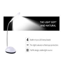 Lámpara De Mesa LED Plegable 1Pc Con Protección Ocular Para Lectura Batería AAA Iluminación Para Dormitorio Estudio Luz De Escritorio - details 1