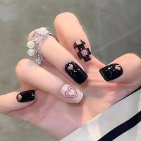 24Pcs Uñas Postizas De Articulación Ballerina Reutilizables Absorbedentes De Uñas Artificiales Para El Día a Día - details 5