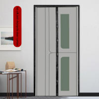 Cortina De Puerta Magnética Antimosquitos 1 Pieza Tamaño 100CM X 210CM Tejido Suave Para Decoración De Hogar Y Privacidad - details 0