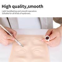 100PC 3 Filas 16Pines Nano Hojas De Microblading Agujas De Maquillaje Permanente Para Tatuaje De Cejas 3D Bordado Ojo Nanonegros De Acero Inoxidable 316L - details 3
