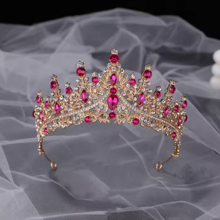 Diadema De Corona Para Boda Accesorio De Vestido De Novia Super Faeirya Accesorios De Pelo Para Cumpleaños Diadema De Moda Para Mujer - 1