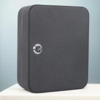 Caja De Seguridad Para Llaves Con Bloqueo De Combinación Y Llave/Código Armario De Llaves Caja De Almacenamiento De Llaves Con Bloqueo Fiel - details 0
