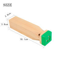 Bocina De Tren De Madera Orff Juguete Desarrollador Para Bebés Instrumento Musical Educativo Regalo De Navidad Para Niños Y Padres - details 5