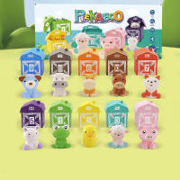 Juguetes Montessori Para Niños Con Puppets De Animales Juego De Alineación Y Colores Educativo Y Sensorial Para Pensamiento Y Entrenamiento - details 10