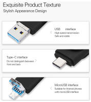 Bliksem Pendrive 3en1 64GB Tipo C Memoria Stick OTG 2.0 Para PC Y Móvil Caja Metálica USB Flash Drive Pen Drive OTG 64GB - details 4