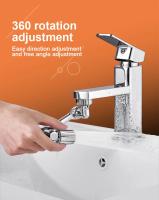 Extensor De Grifo Universal 1080 Rotación Cabezal De Rojellera Extensión De Brazo Robótico Para Cocina Aerator Aparato De Agitación De Agua - details 1