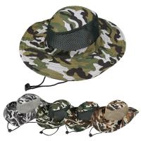 Sombrero De Pescar Y Camuflaje Transpirable Para Hombres Y Mujeres Protección Solar Amplia Para Acampar Y Senderismo - details 1