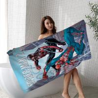 Toalla De Baño Vintage Superhéroe Marvel S-Spidermans Dibujos Animados Para Playa Decoración De Habitación Kawaii Para Niñas Y Niños Tamaño 30x60 Cm Toalla De Mano Para Deporte Y Viaje - details 9
