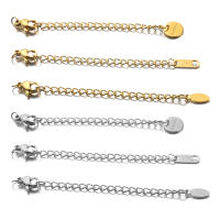 10Pcs Clip De Cierre De Langosta De Acero Inoxidable Para Cadena De Extensión Extensión Colgante Para Joyería DIY Pulsera Collar - details 0