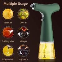 Dispensador de pulverizador de agua para Cocinar, pulverizador Eléctrico Automático, botella de Vidrio de Aceite de Oliva para asar 240ml - details 2