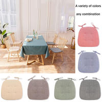 Cojín De Silla De Comedor De Verano Espeso De Algodón Y Lino Transpirable Cojín En Forma De Herradura Para Estudiantes Suministros Para El Hogar - details 7