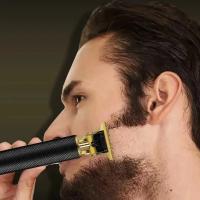 Máquina De Corte De Pelo Eléctrica Vintage T9 Recargable Afeitadora Profesional Para Hombres Trimmer De Barbero Nuevo En Venta Caliente - details 0