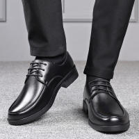 Nuevos Zapatos De Negocios Para Hombre Primavera/Otoño Casual Moda Zapatillas Elegantes Planas Tendencia Zapatos Formales De Piel - details 2