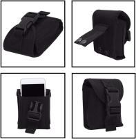Bolsa táctica Molle, riñonera multimoción para hombre, riñonera, Bolsa para acampar, senderismo, al Aire Libre, Negro - details 3