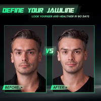 Ejercitador De Mandíbula Y Tonificador De Cuello Para Hombres Y Mujeres Equipo De Entrenamiento Muscular Facial Reductor De Doble Mentón - details 2