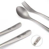 Juego De Cutlería De Titanio Para Camping Y Viajes 1 Pieza Incluye Cuchillo Fork Y Cuchara Set De Comedor Portátil Para Picnic - details 6